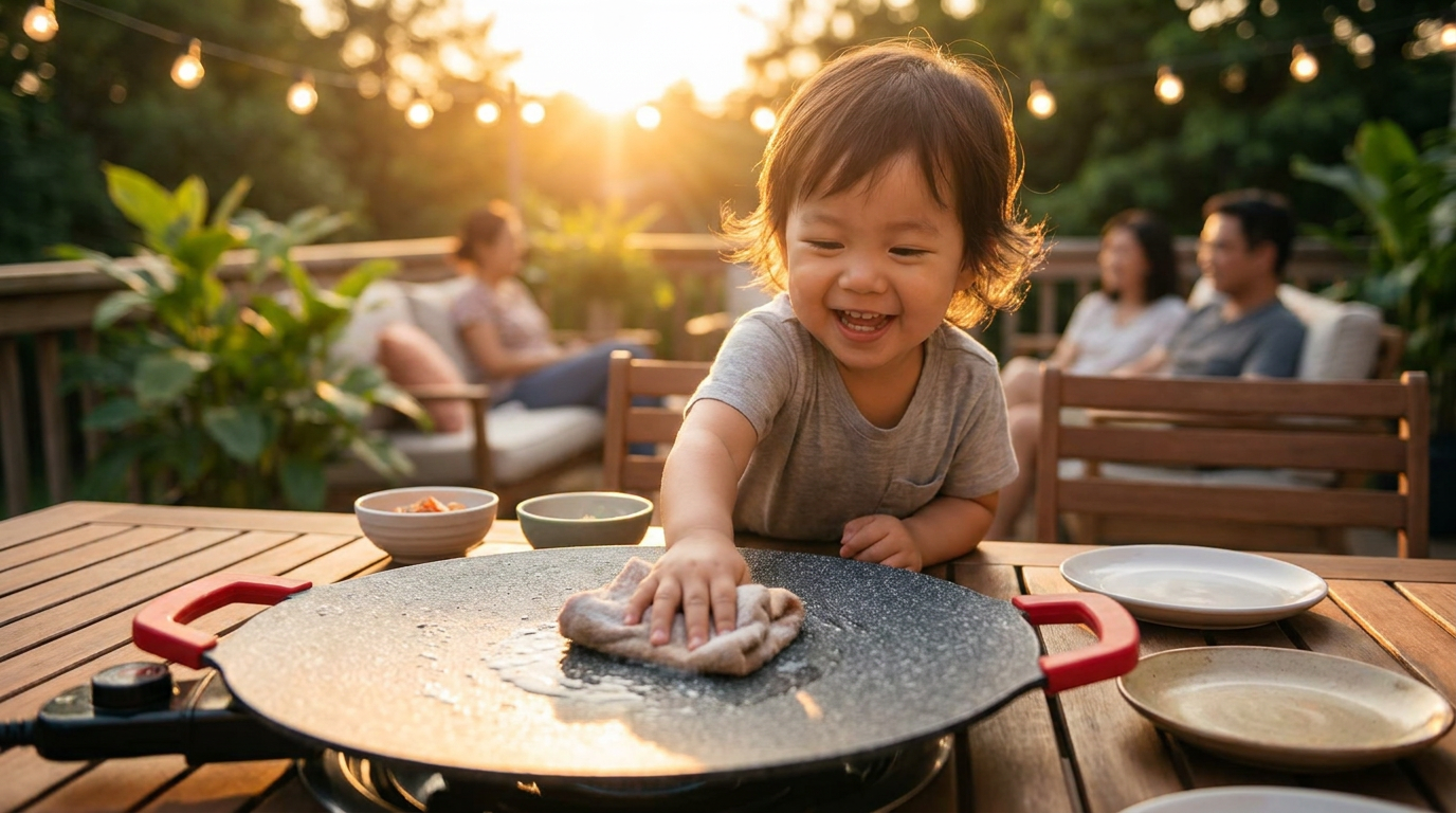 Maintaining an Easy to Clean Electric KBBQ Grill