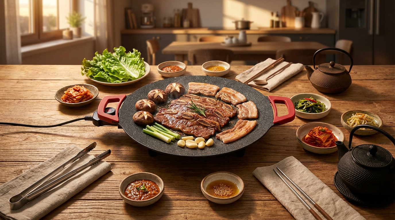 Selecting the Right Electric Korean BBQ Grill for Indoor Use