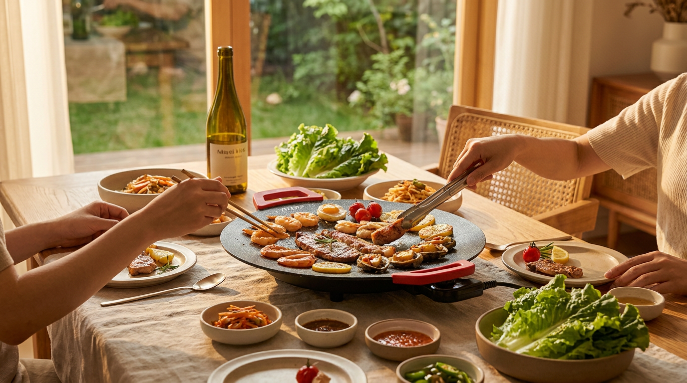 Why Use a Korean BBQ Table Grill Electric at Home?