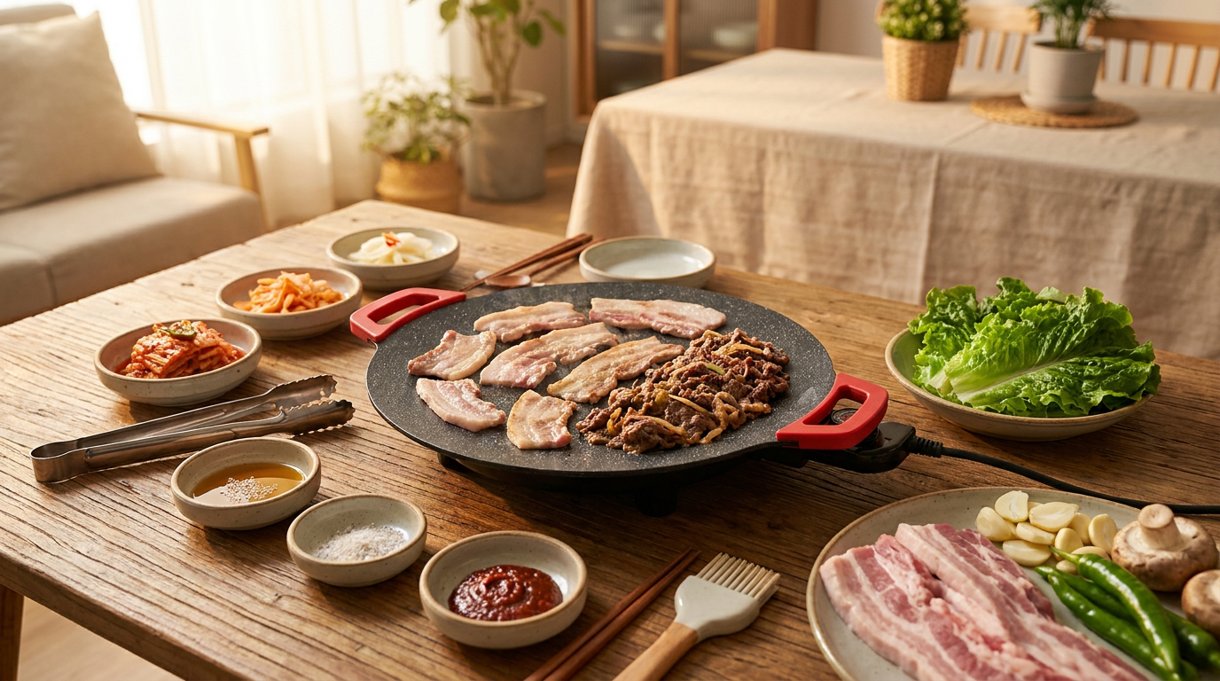 Selecting a Portable Electric Indoor Grill for KBBQ
