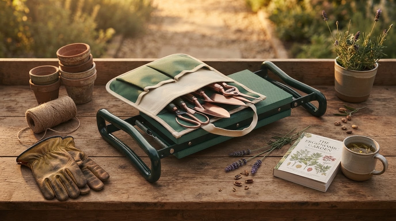 Garden Kneeler Seat Ergonomics for Joint Protection
