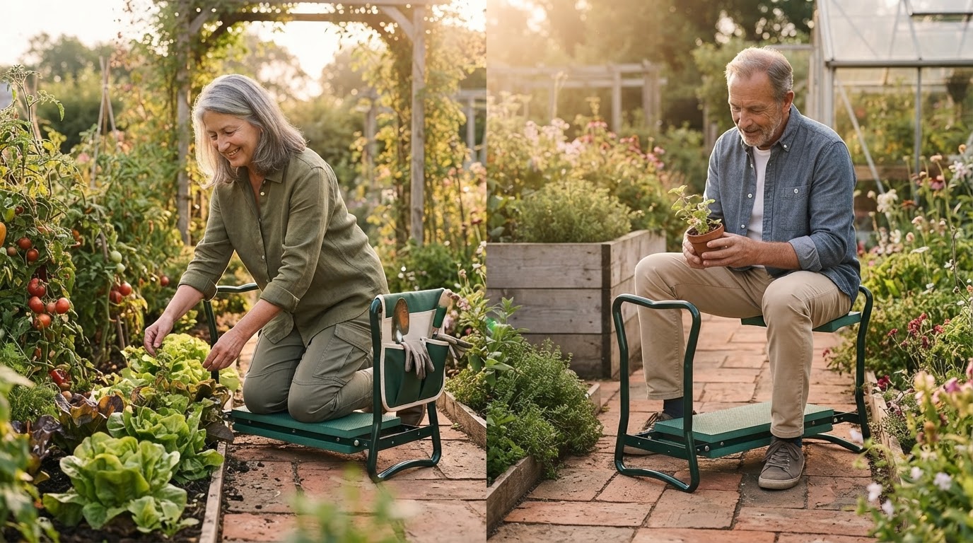 Selecting a Heavy Duty Garden Kneeler Seat for Seniors