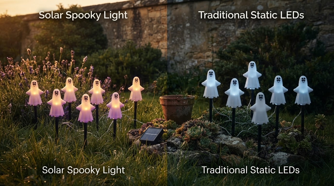 Do Solar Spooky Light Fireflies Outlast Traditional LEDs?