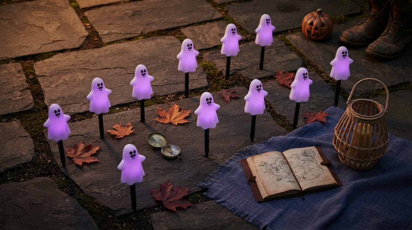 Enhancing Safety with Solar Spooky Light Walkway Systems
