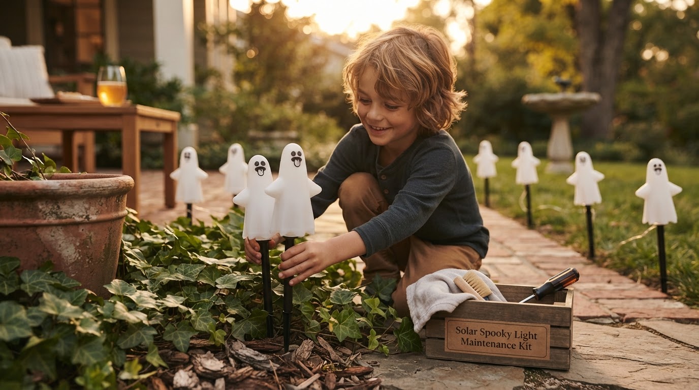 3 Maintenance Steps for Solar Spooky Light Eyeballs