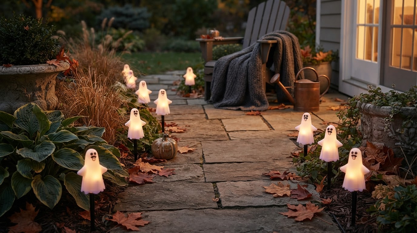 Optimizing Walkway Safety with Solar Spooky Light