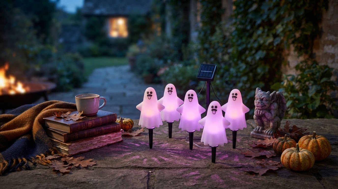 Solar Spooky Light Efficiency in Seasonal Decor