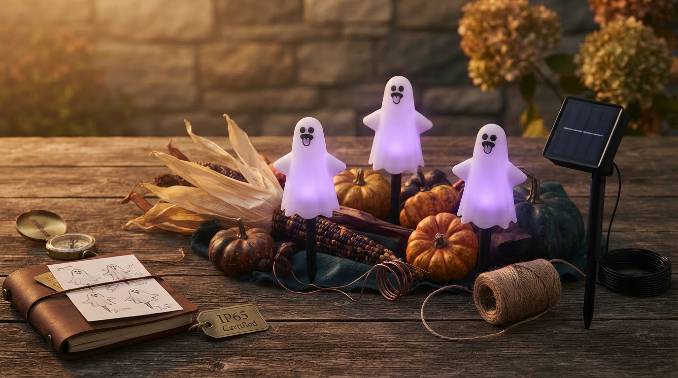 Solar Spooky Light Dynamics for Halloween Displays