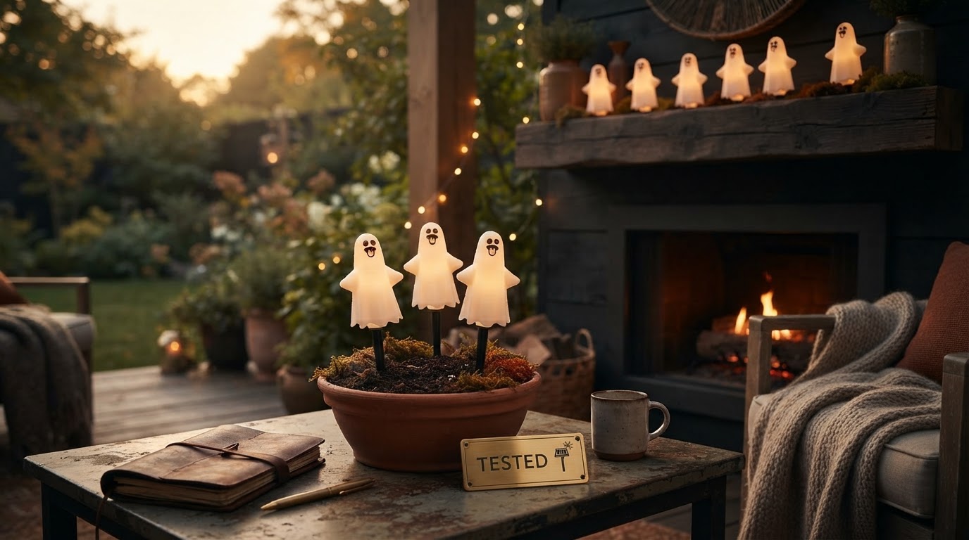 Solar Spooky Light Performance Metrics for Garden Displays