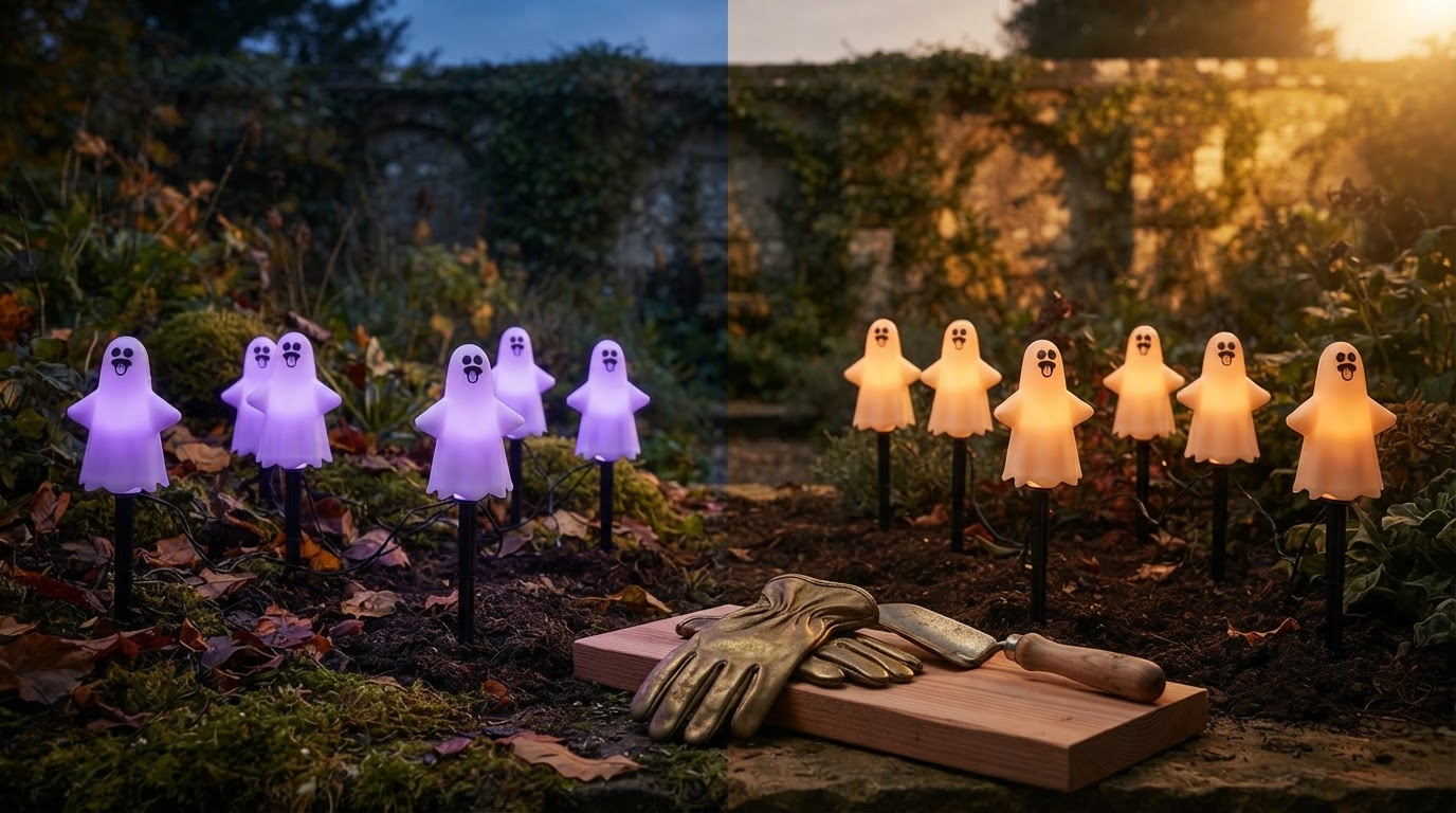 Solar Spooky Light Performance and Installation Review