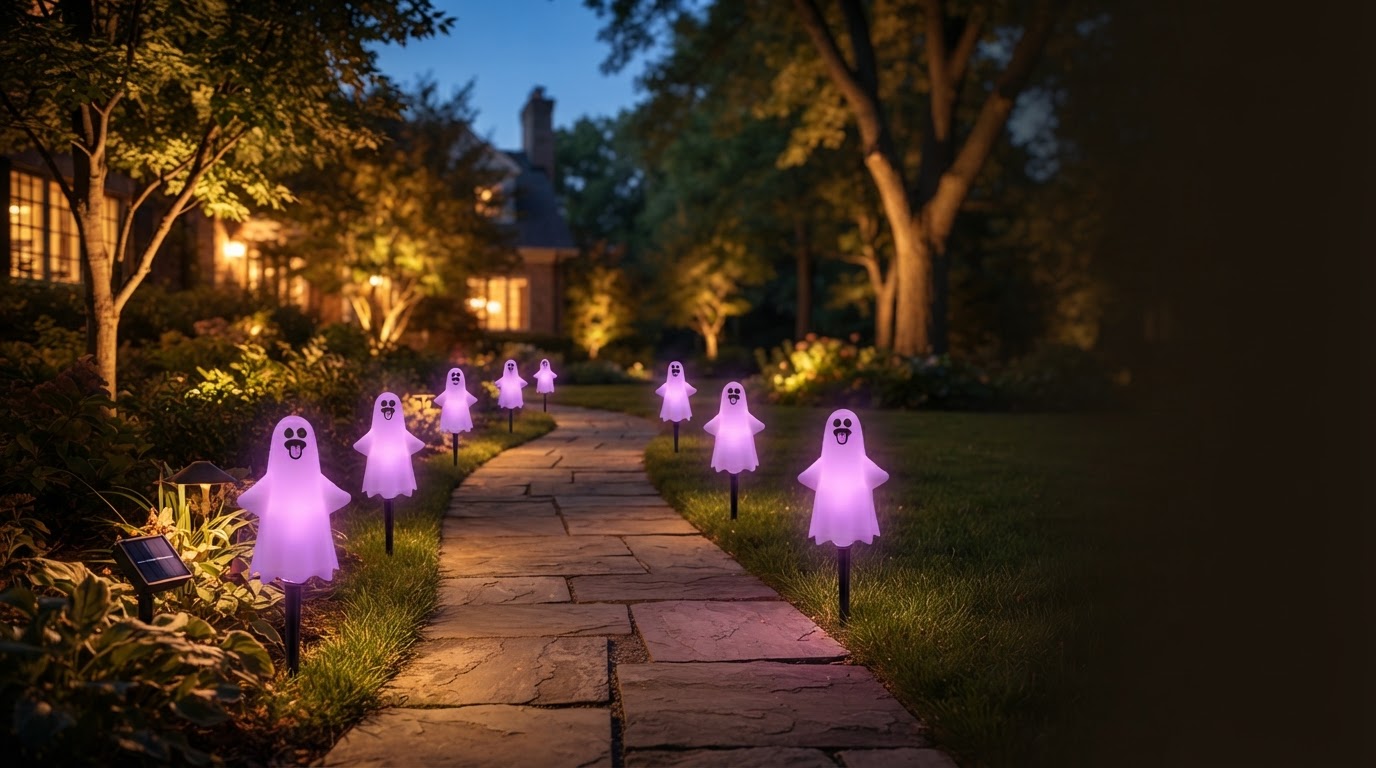 Solar Spooky Light Performance for Pathway Safety
