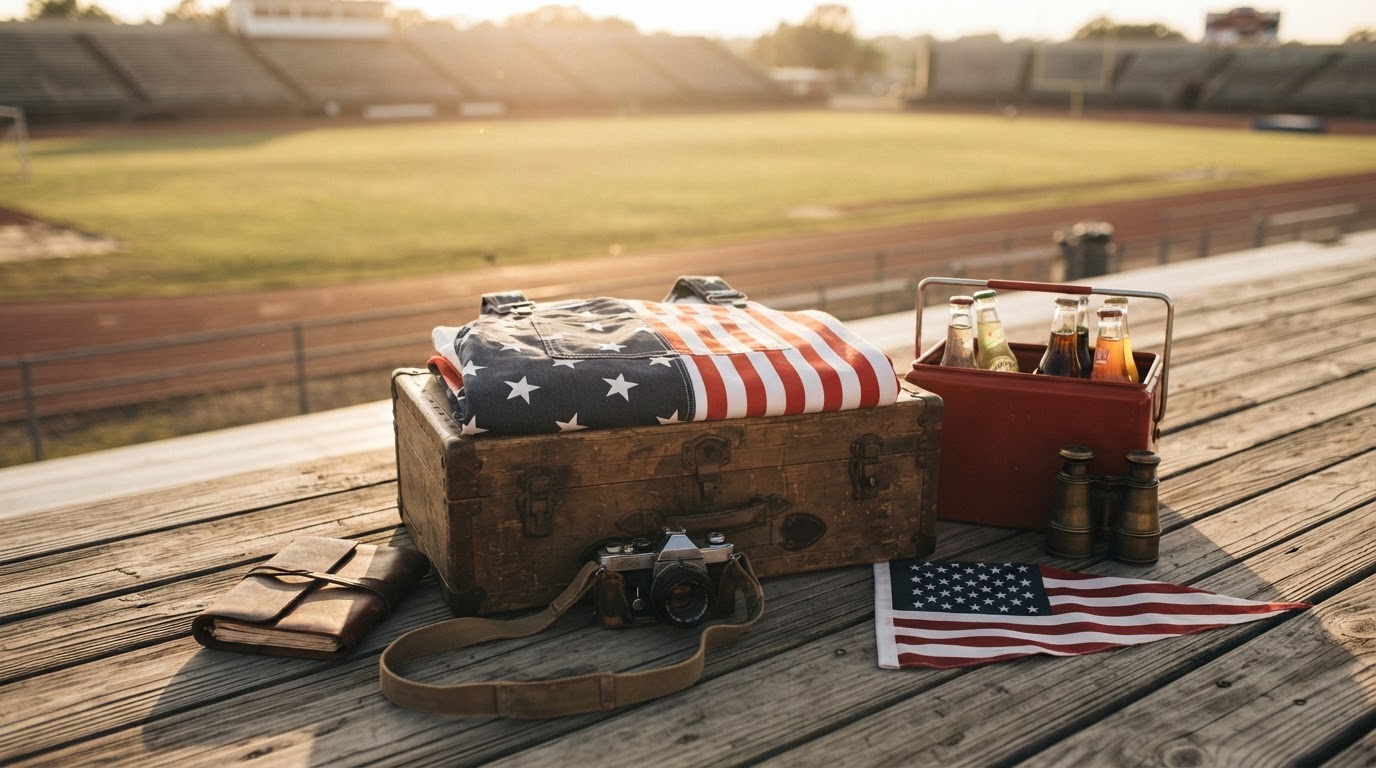 American Flag Overalls for Spectators at Global Games