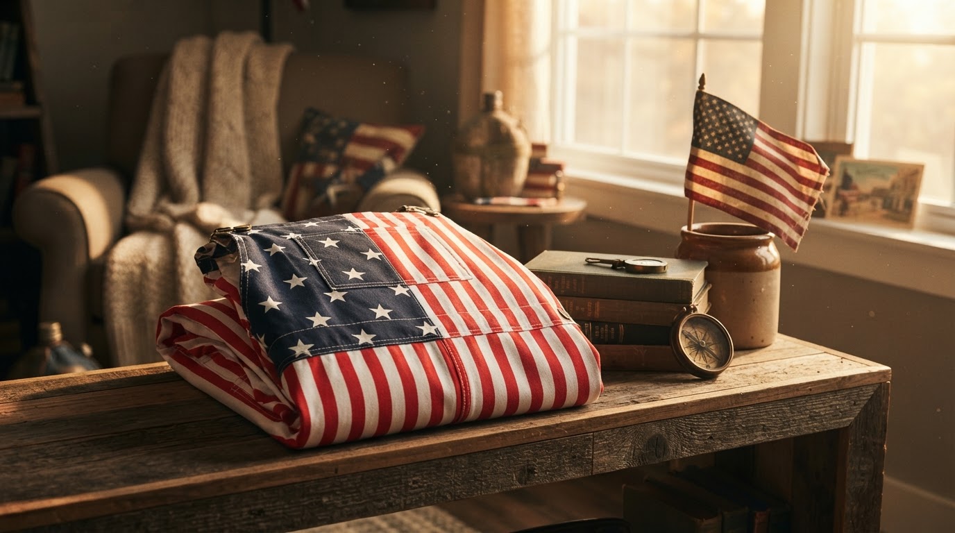 How do American Flag Overalls perform as a costume?