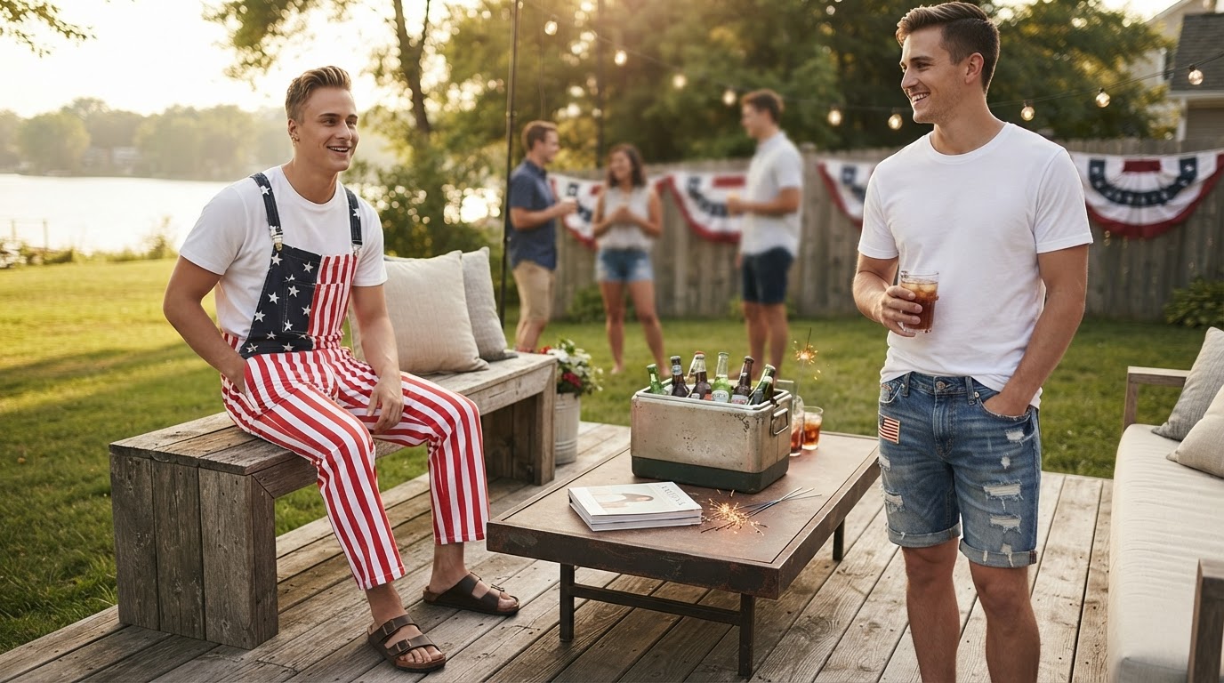 Patriotic Shorts vs. American Flag Overalls: Which Fits Your July 4th Vibe?