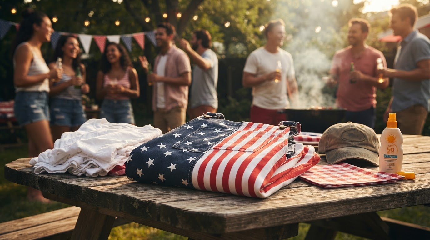 Selecting American Flag Overalls for Summer Heat