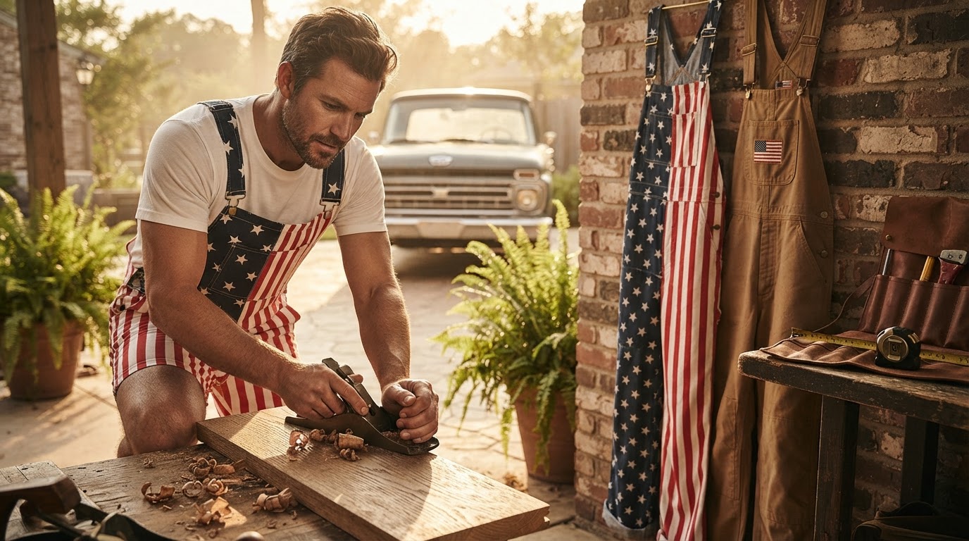 Comparing Men’s Stars and Stripes Overalls for Durability