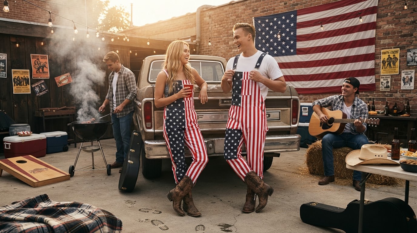 What are the best tailgate outfits for country concerts?