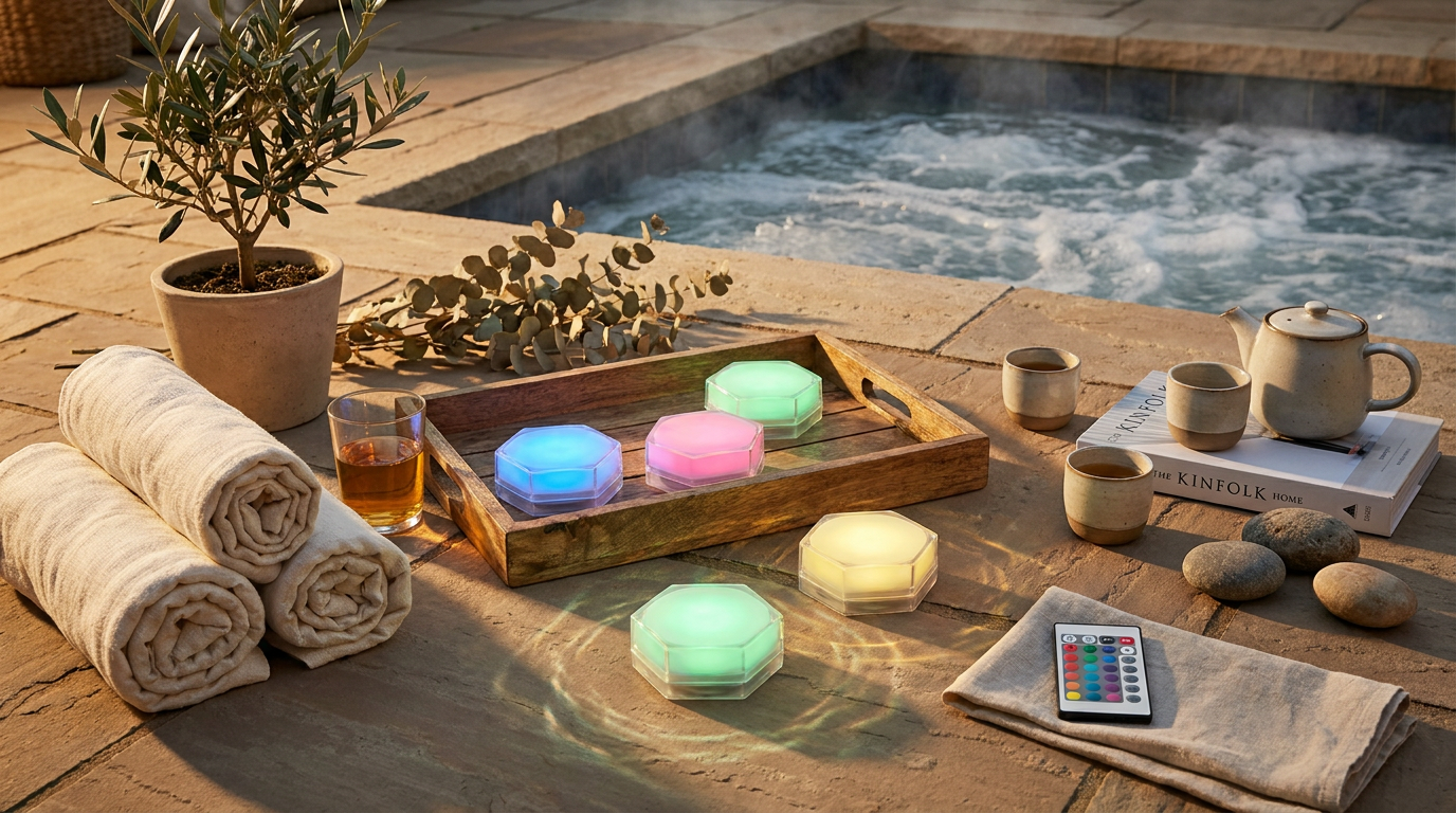 Aqua Luminate Solutions for Color Changing Spa Lighting