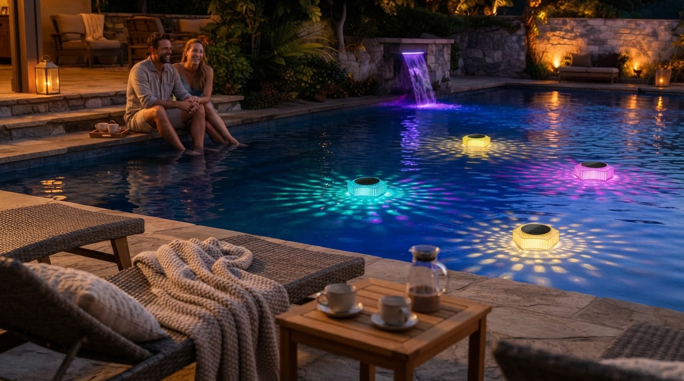 Do Aqua Luminate rechargeable floating lights stay bright?