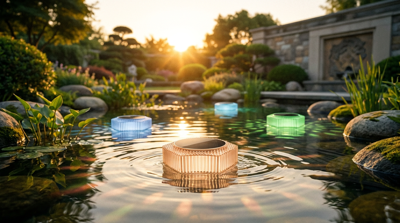 Can Aqua Luminate Solar Pond Lights Stay Submerged?