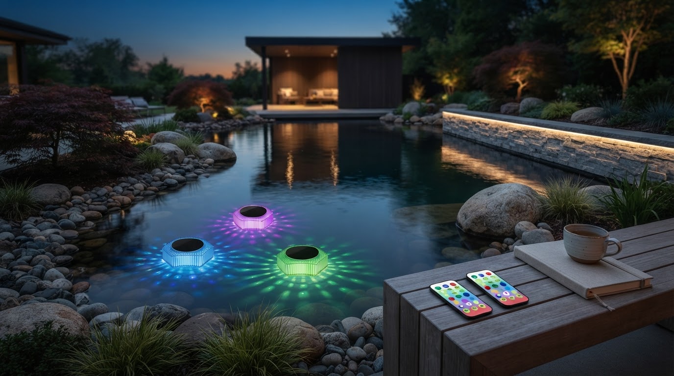Aqua Luminate Standards for Remote Pond Lighting