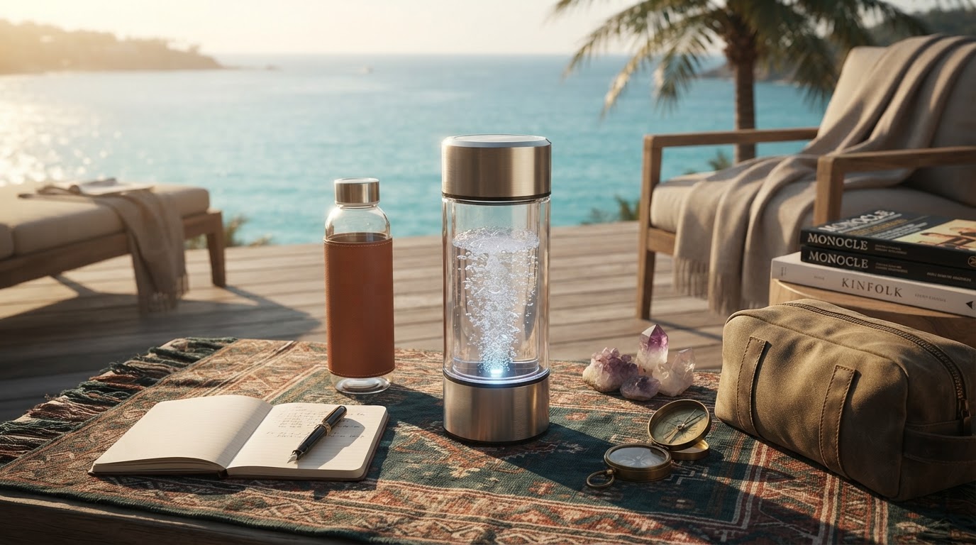 Optimizing Travel Hydration with Aqua Luminate Ionizers