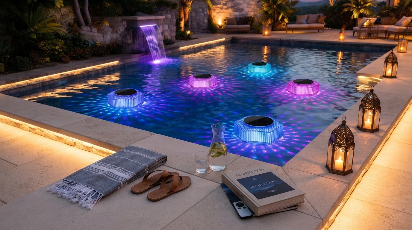 Designing Immersive Nightscapes with Aqua Luminate