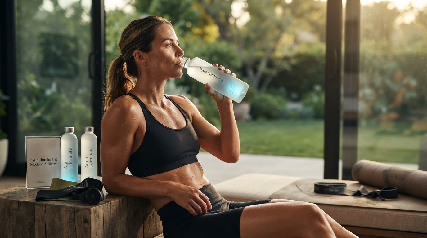 How can Aqua Luminate improve athlete hydration speed?