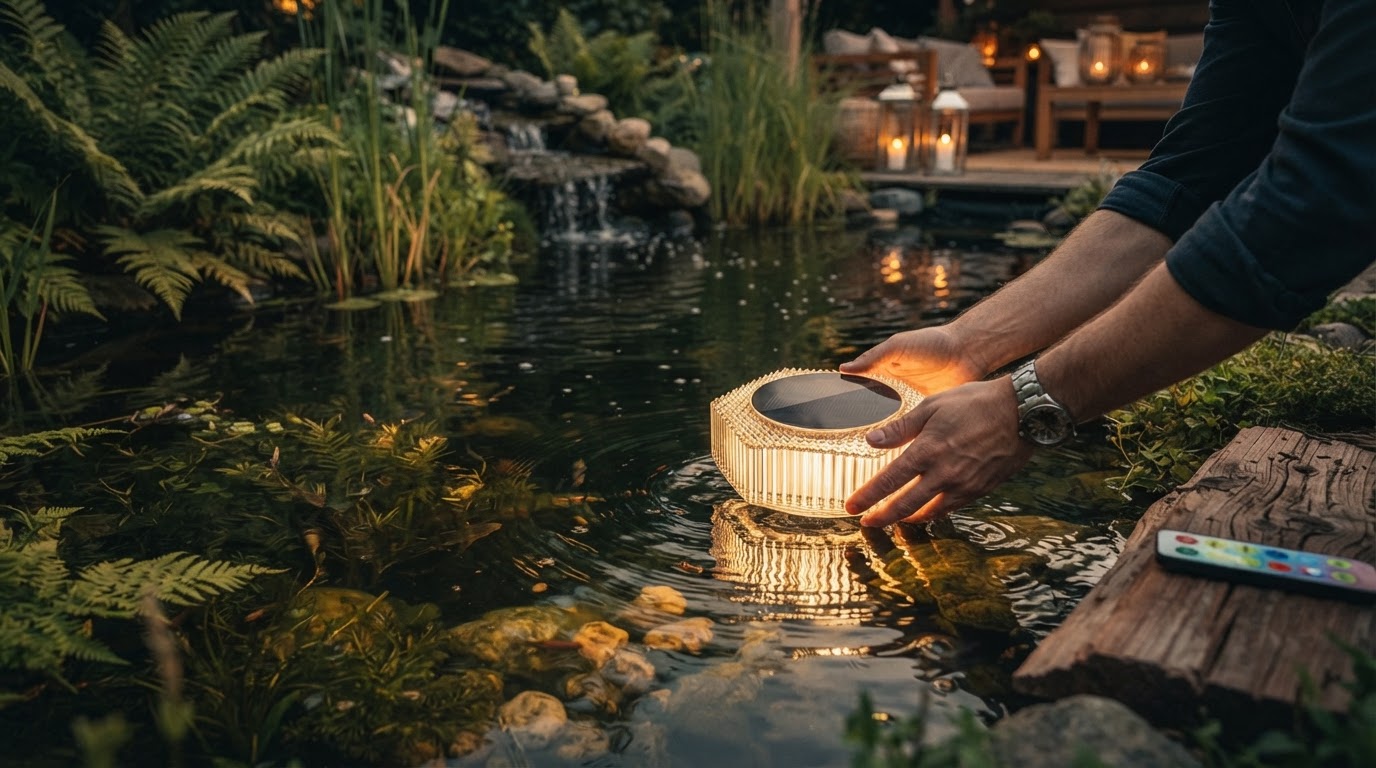Optimizing Pond Visibility with Aqua Luminate Control