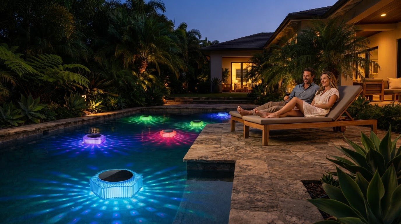 Solar Gadgets and Aqua Luminate Shift Outdoor Living