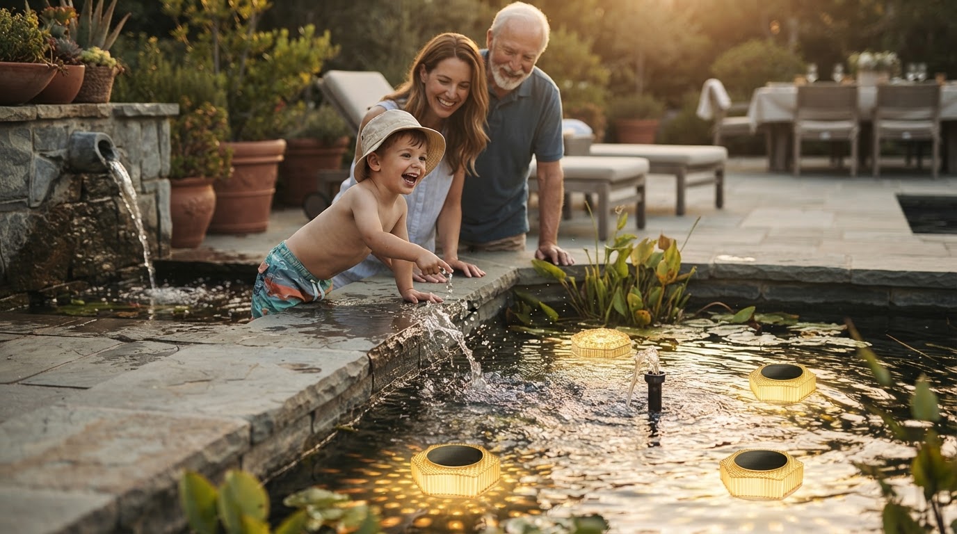 Aqua Luminate Guide to Fountain LED Submersibles