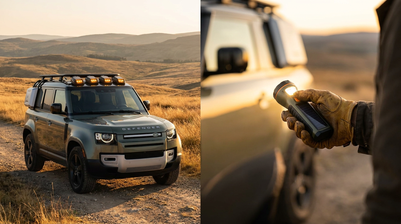 Comparing LED Solar Car Flash Light Options for Drivers