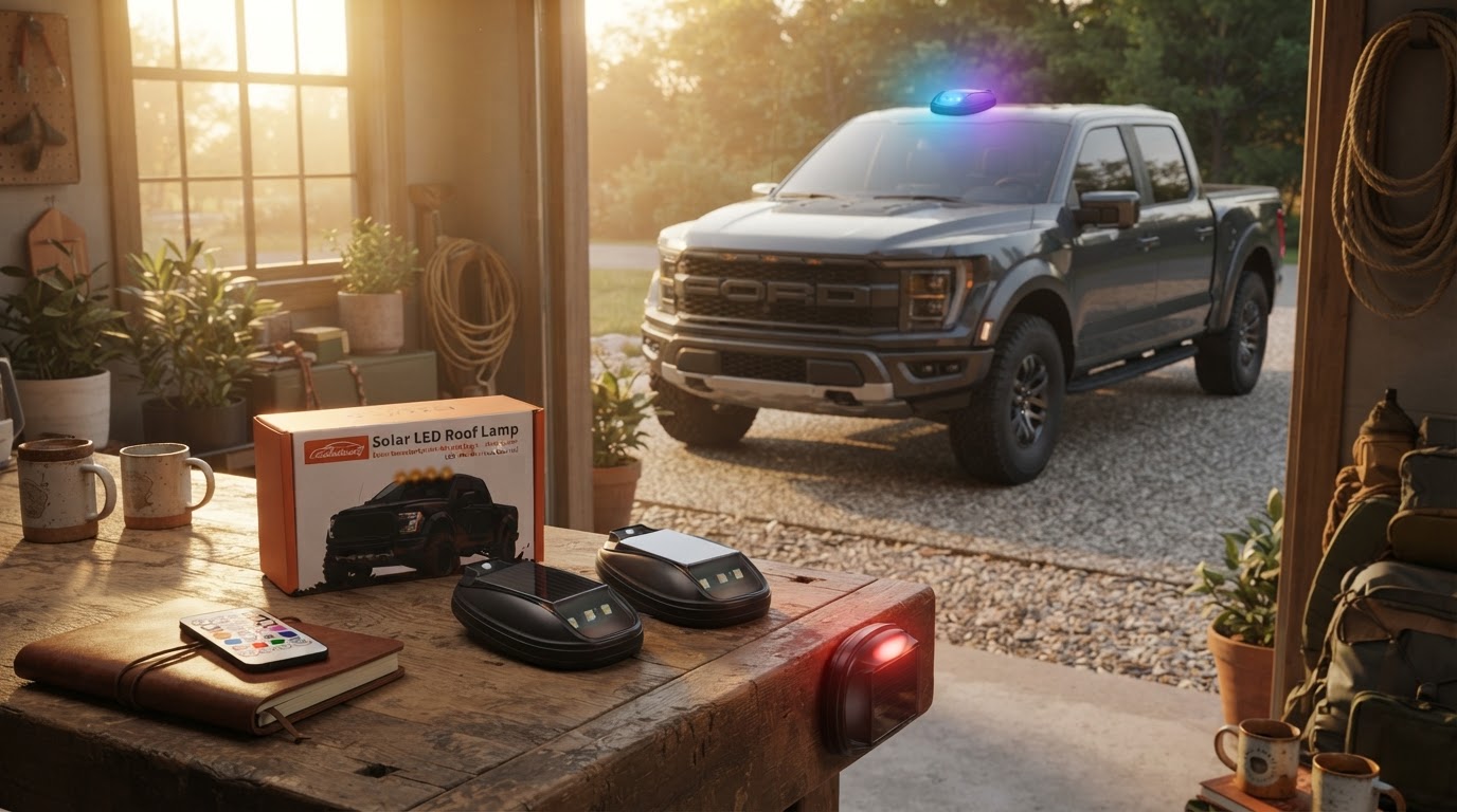 How do RGB solar exterior car accents enhance vehicle safety?