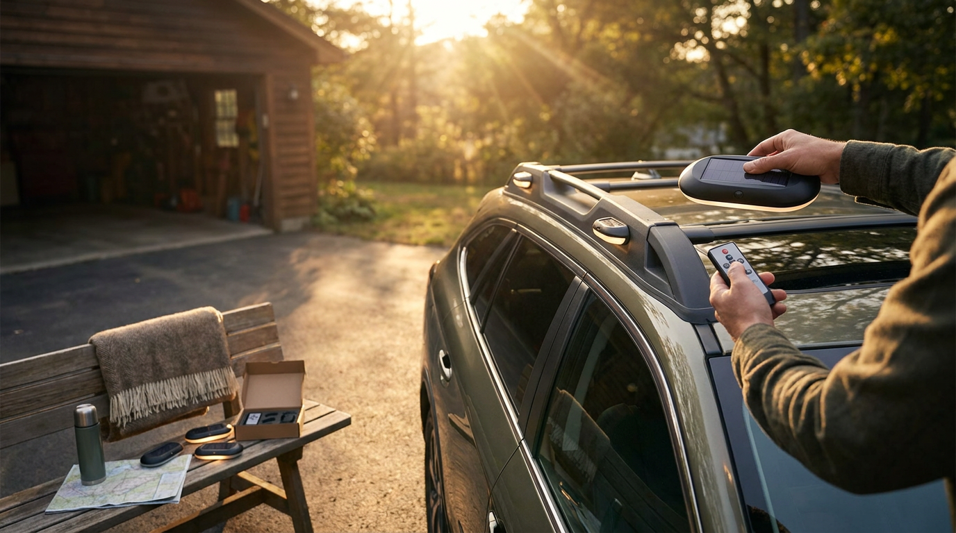 How do Solar Car Roof Light systems improve road safety?