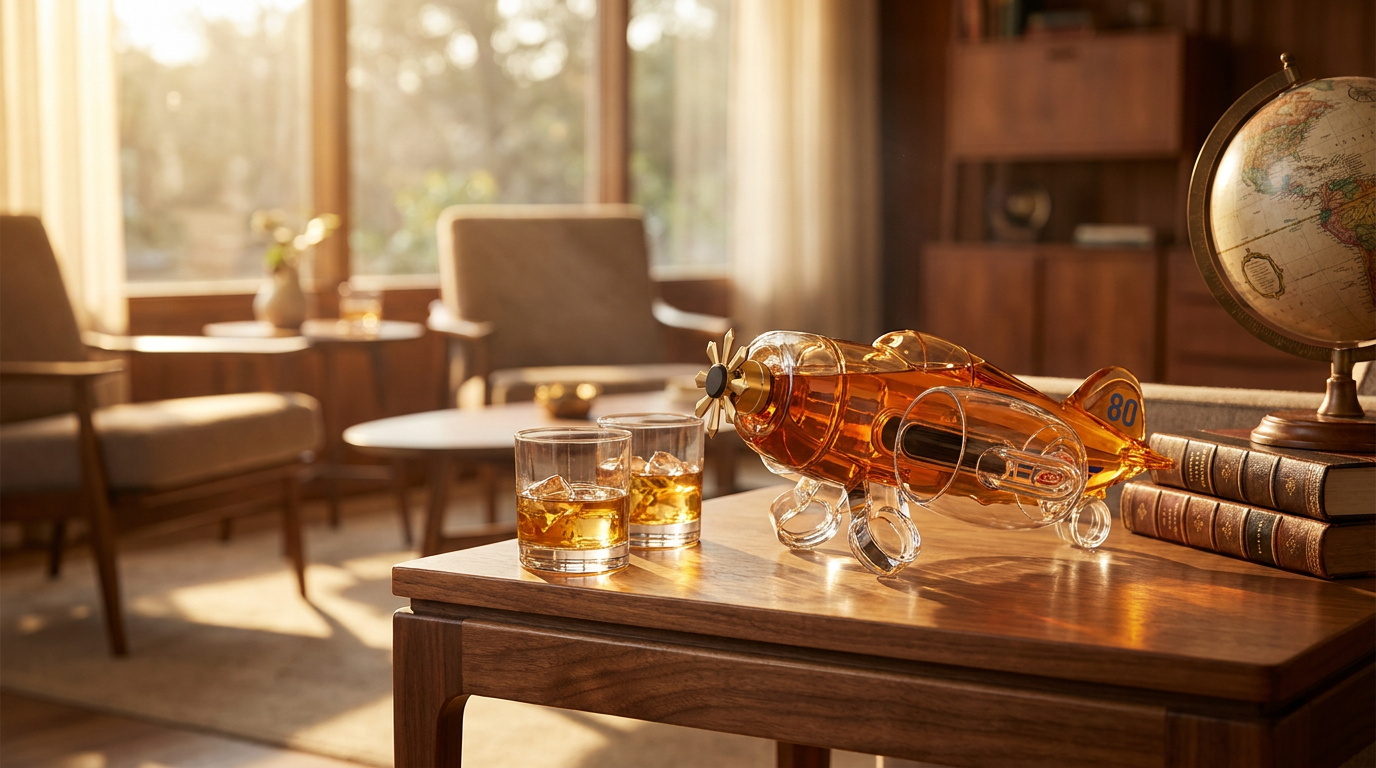Selecting an Aircraft Whiskey Decanter Carafe Framework
