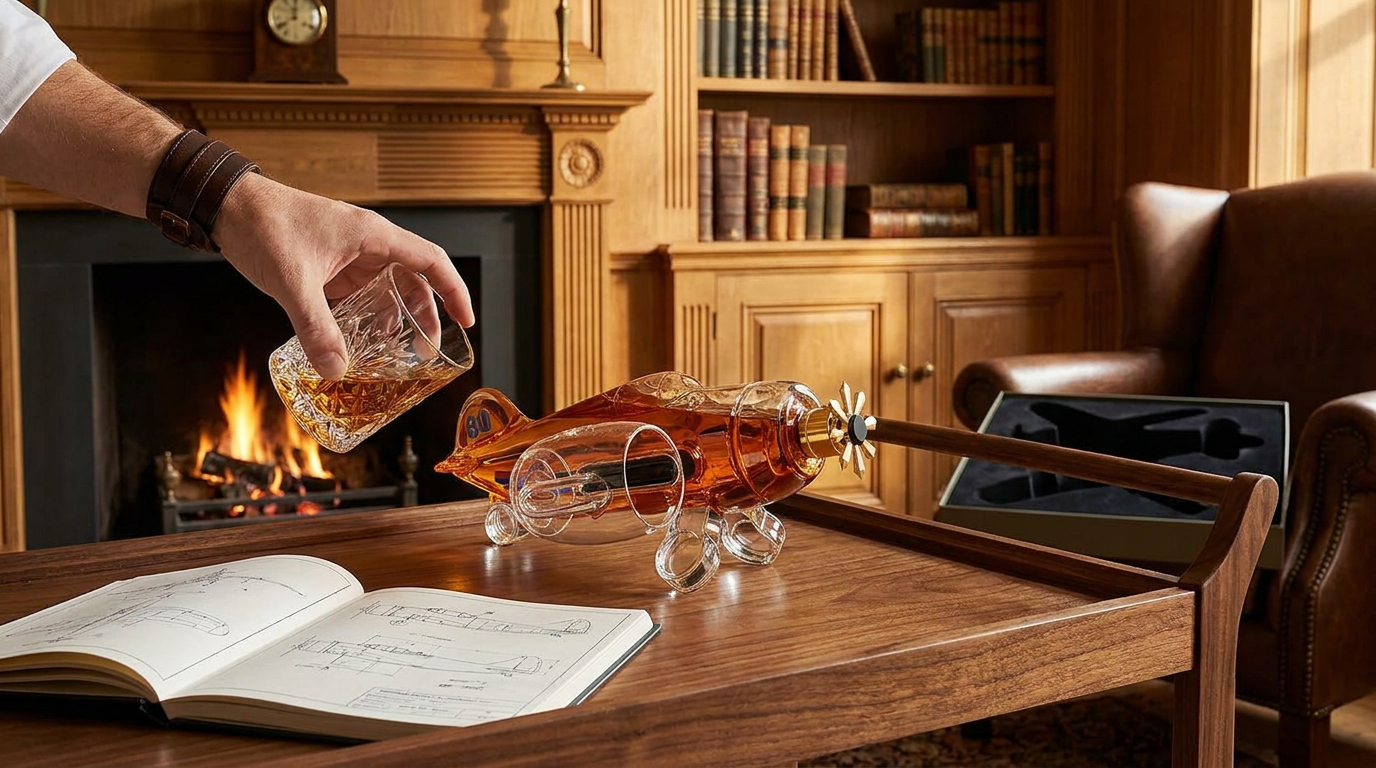 Aircraft Whiskey Decanter Engineering Standards