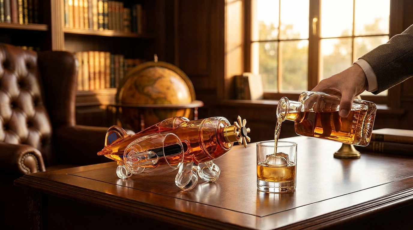 Analyzing the Utility of the Aircraft Whiskey Decanter