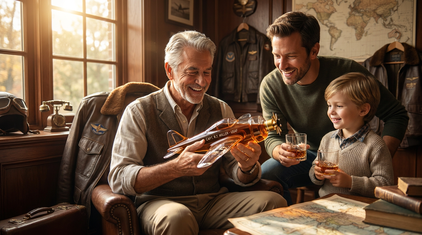 How to Customize an Aircraft Whiskey Decanter
