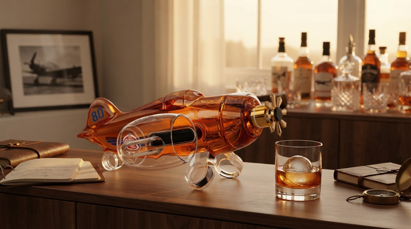 Lead-Free Quality in the Aircraft Whiskey Decanter