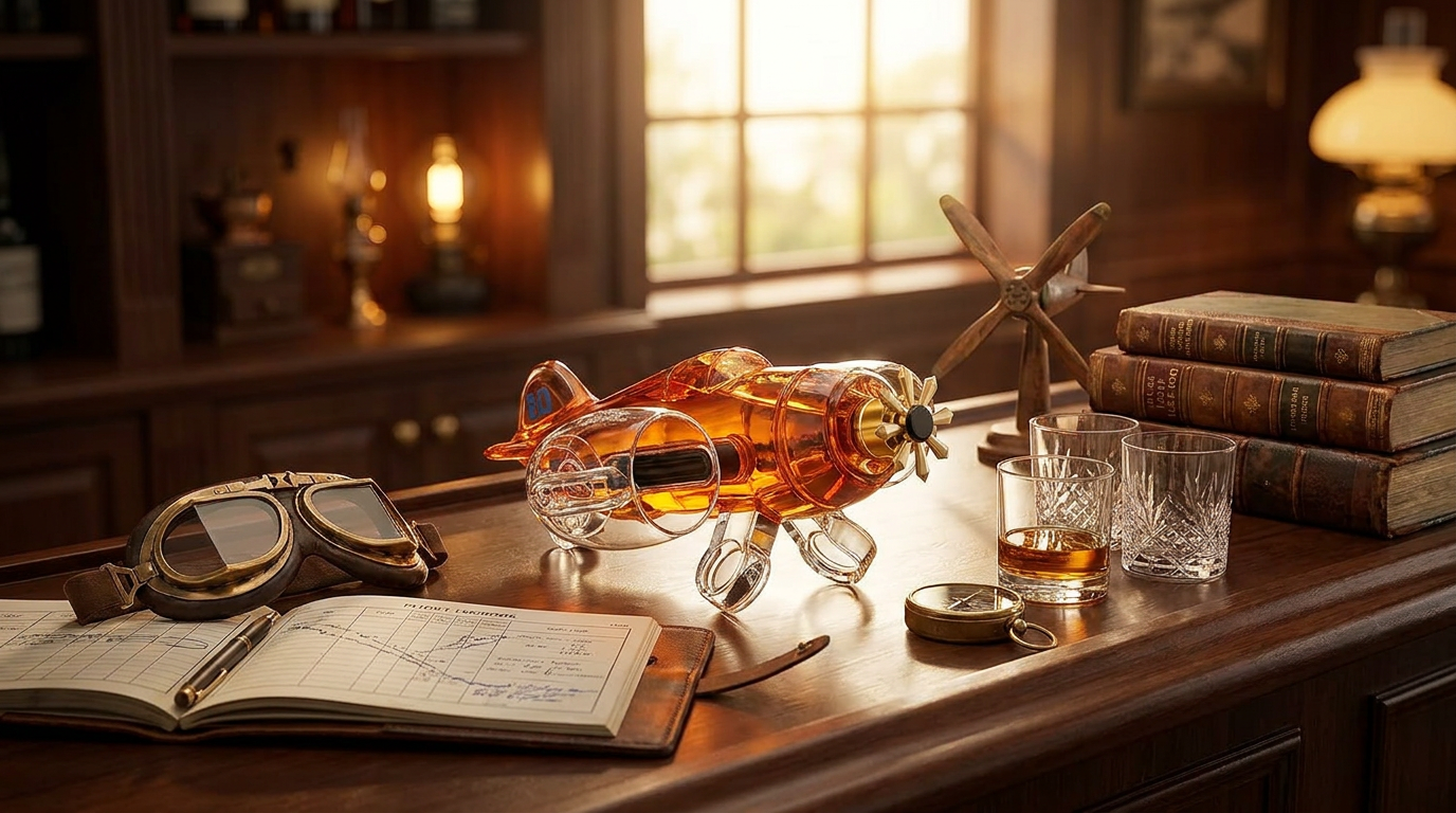 Selecting an Aircraft Whiskey Decanter for Propeller Enthusiasts
