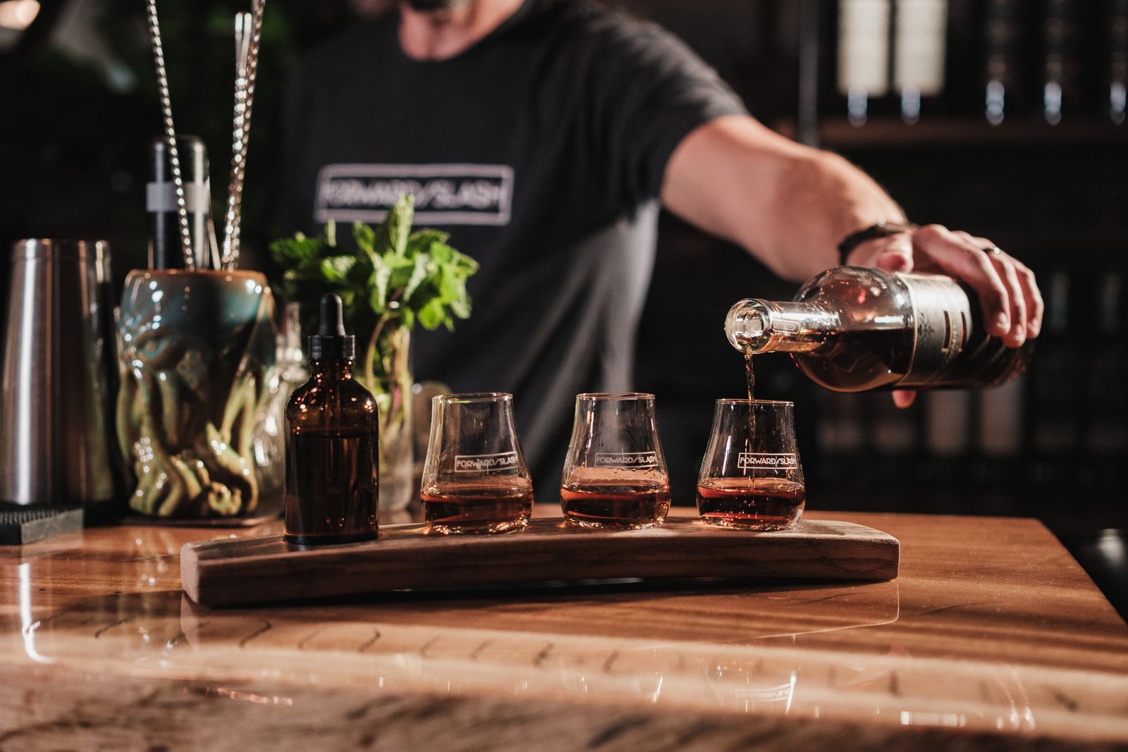 How do you maintain a Spitfire Aircraft Whiskey Decanter?