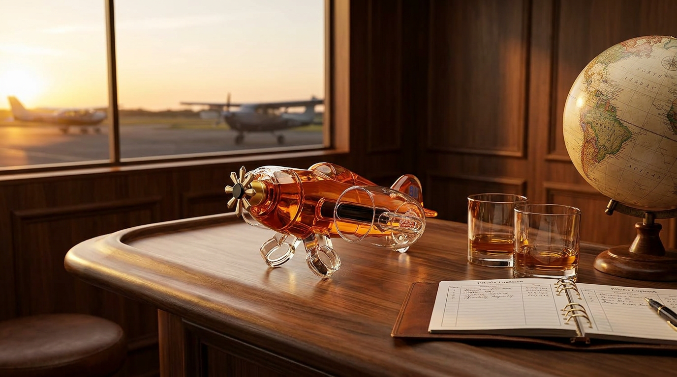 What is the best unique barware for pilots?
