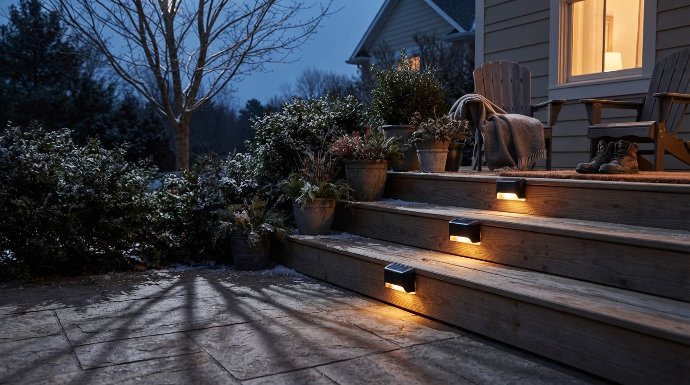 Can Solar Powered Deck Lights survive dark winter days?