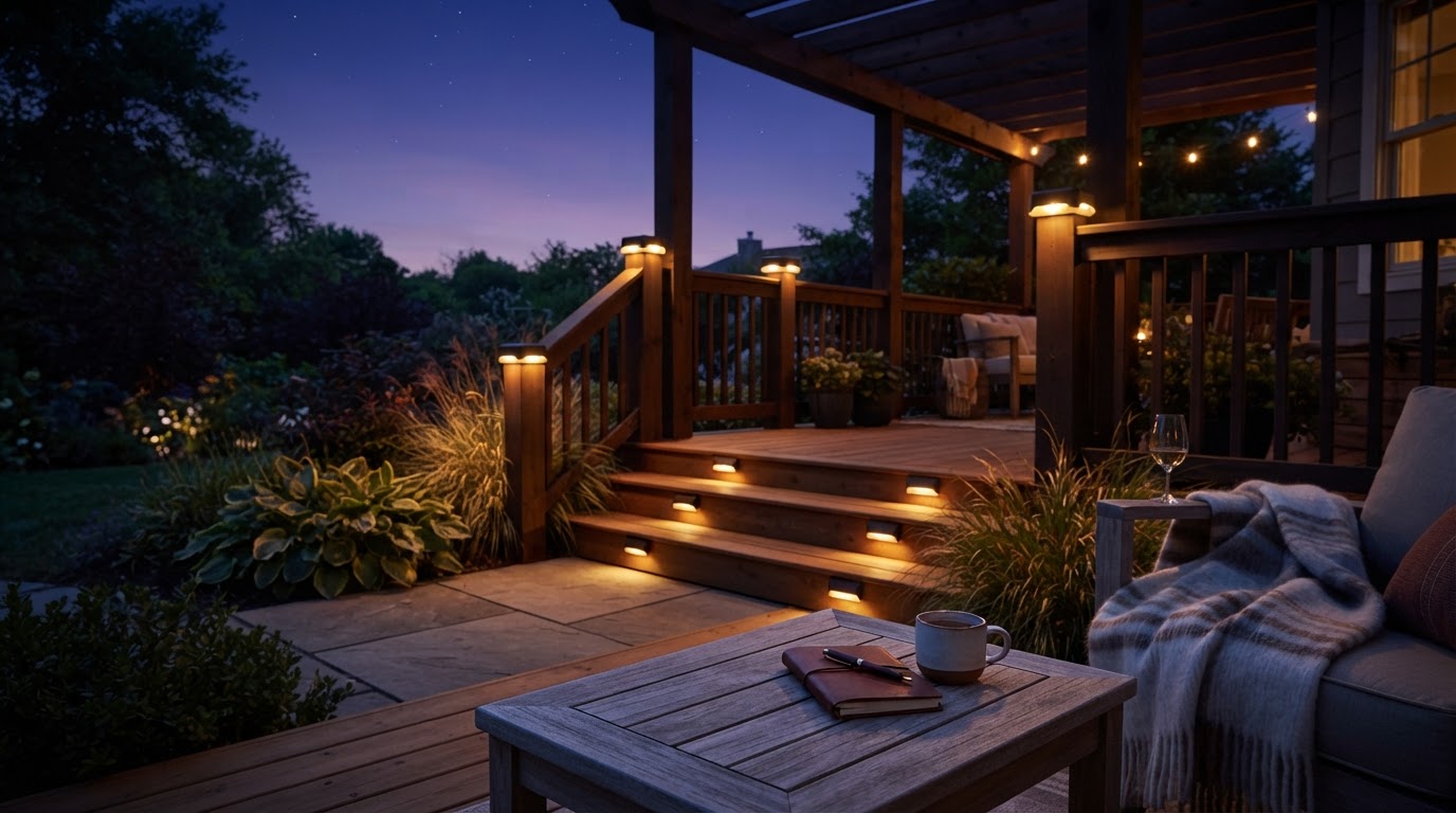 Enhancing Curb Appeal with Solar Powered Deck Lights