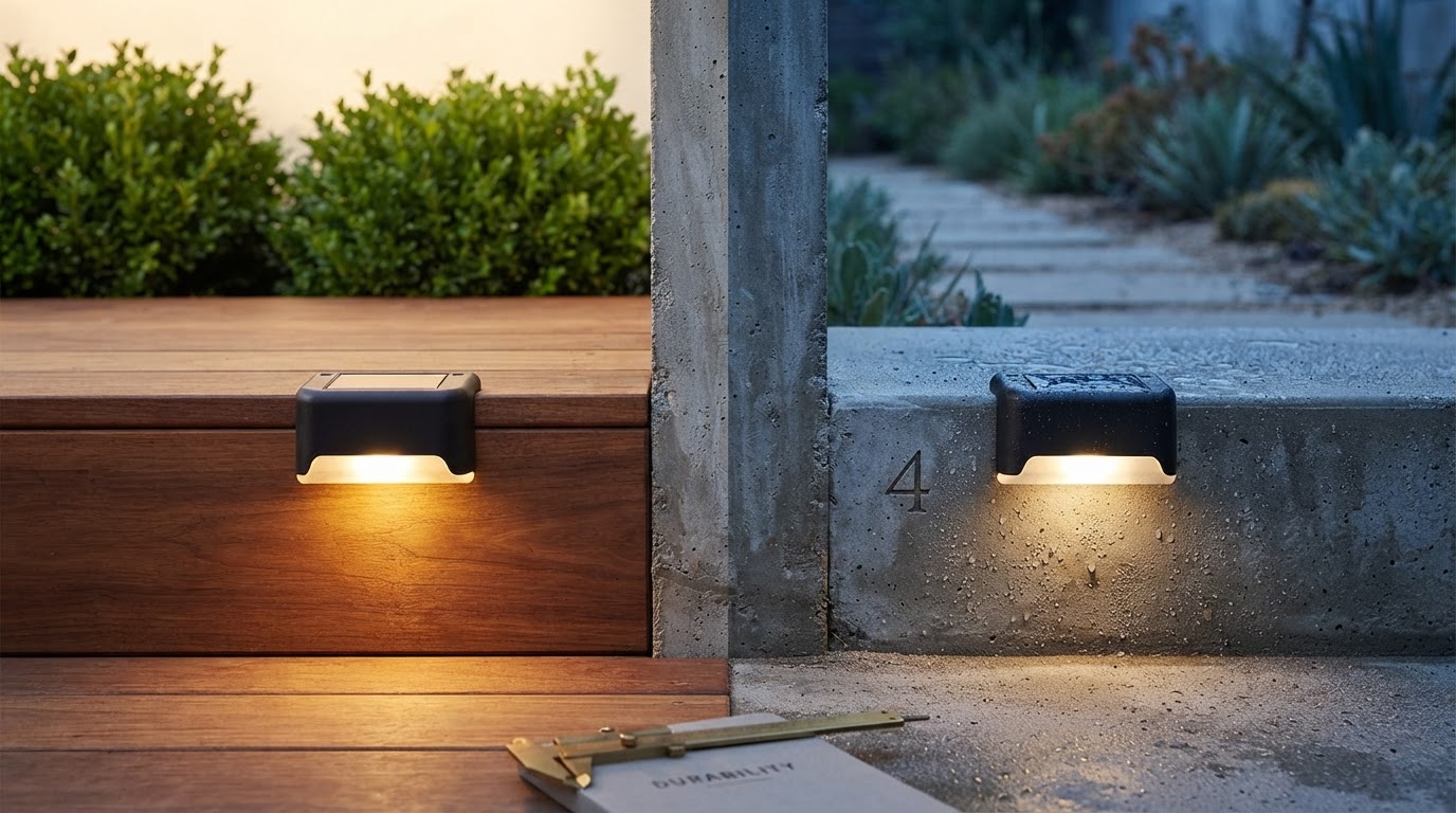 Solar Powered Deck Lights: The 4-Step Durability Audit