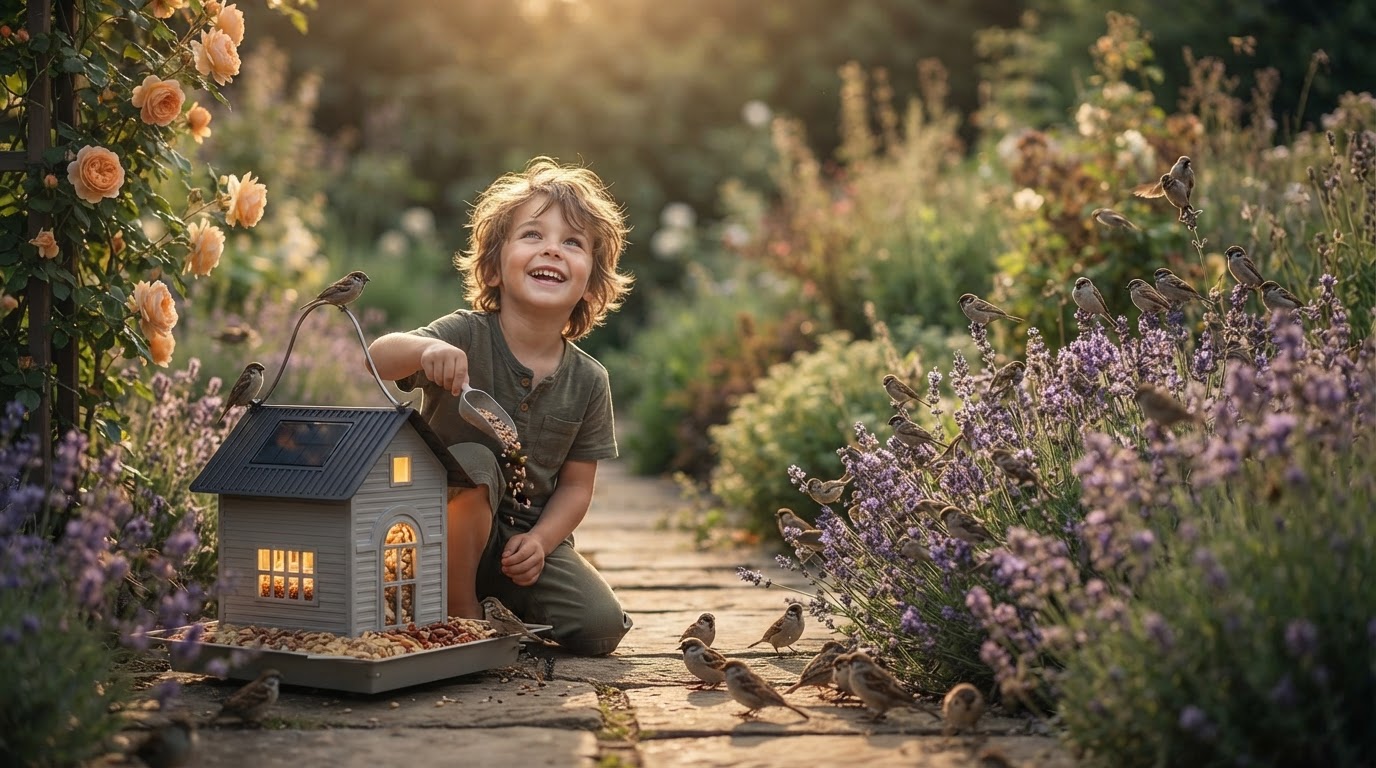 Five Steps to an Eco Friendly Solar Bird House Feeder