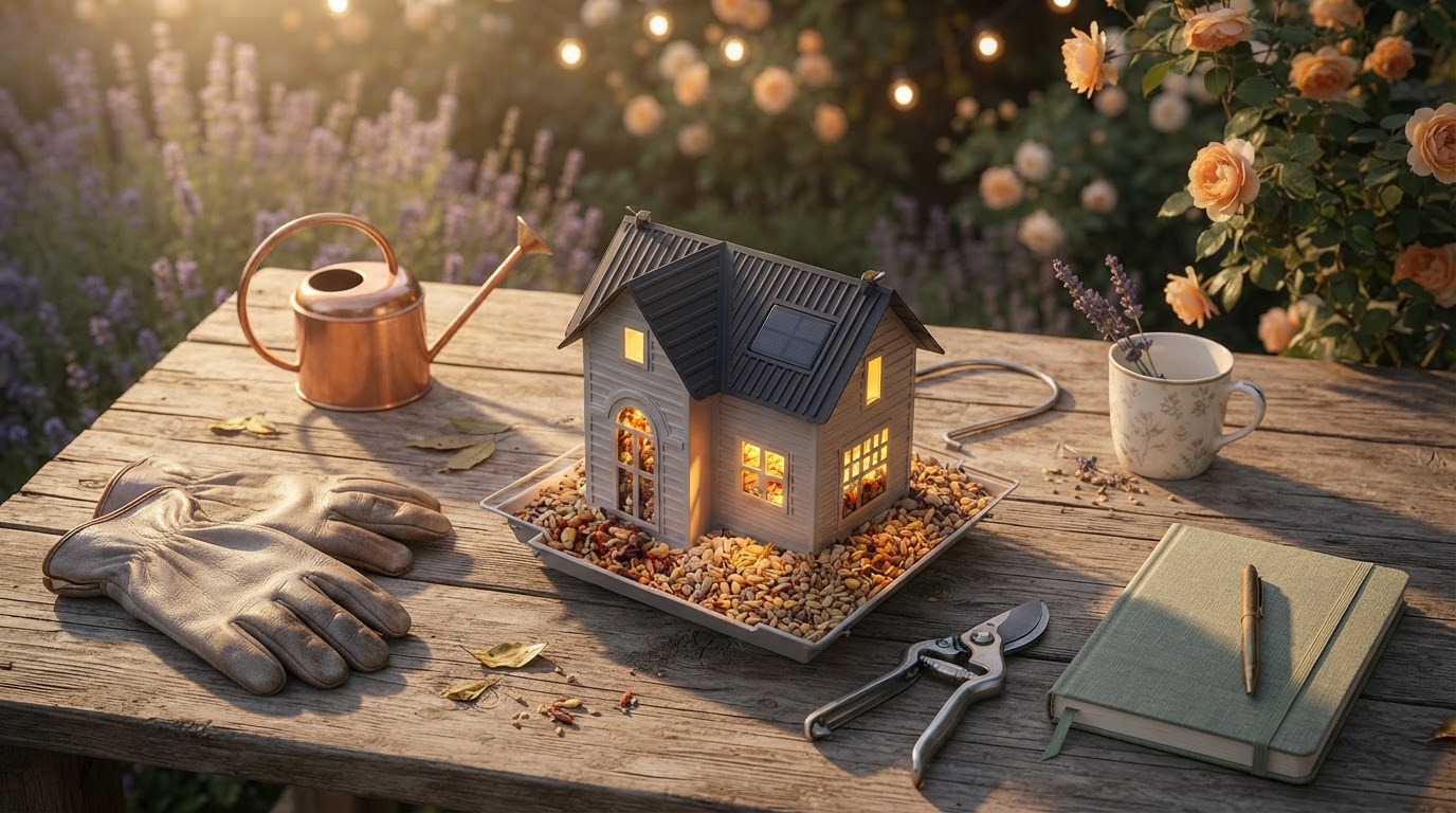 Choosing a Solar Bird House Feeder for Mom