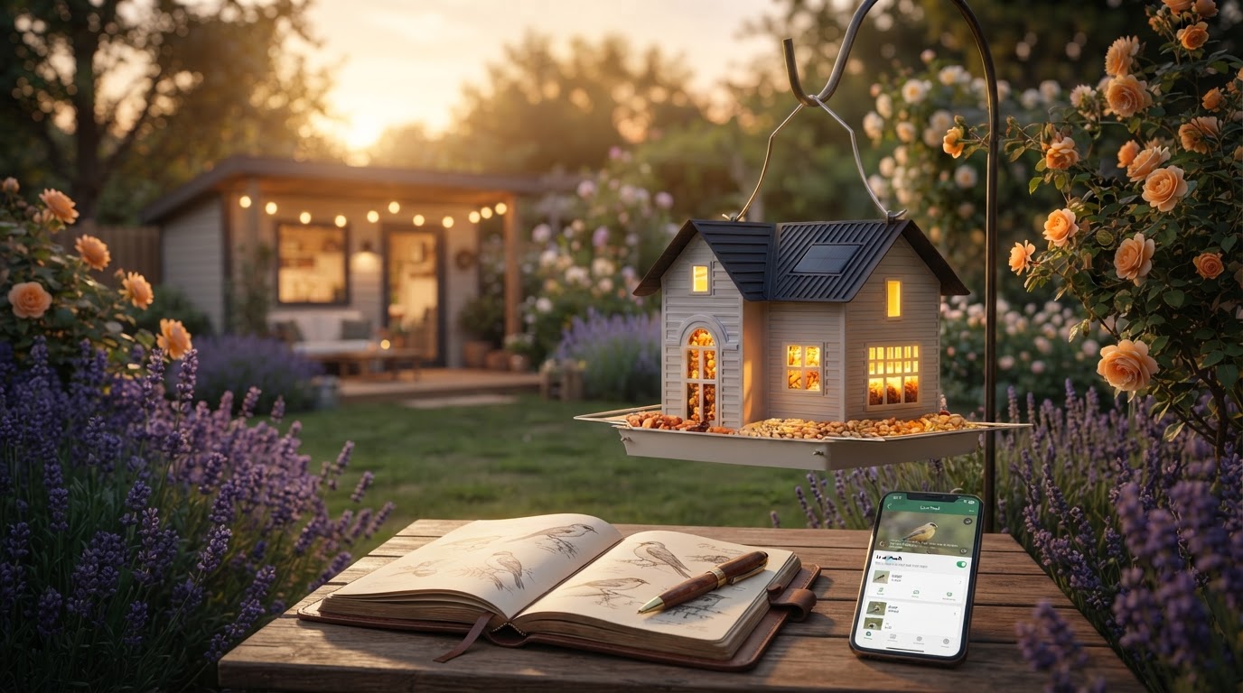 Why choose a smart Solar Bird House Feeder?