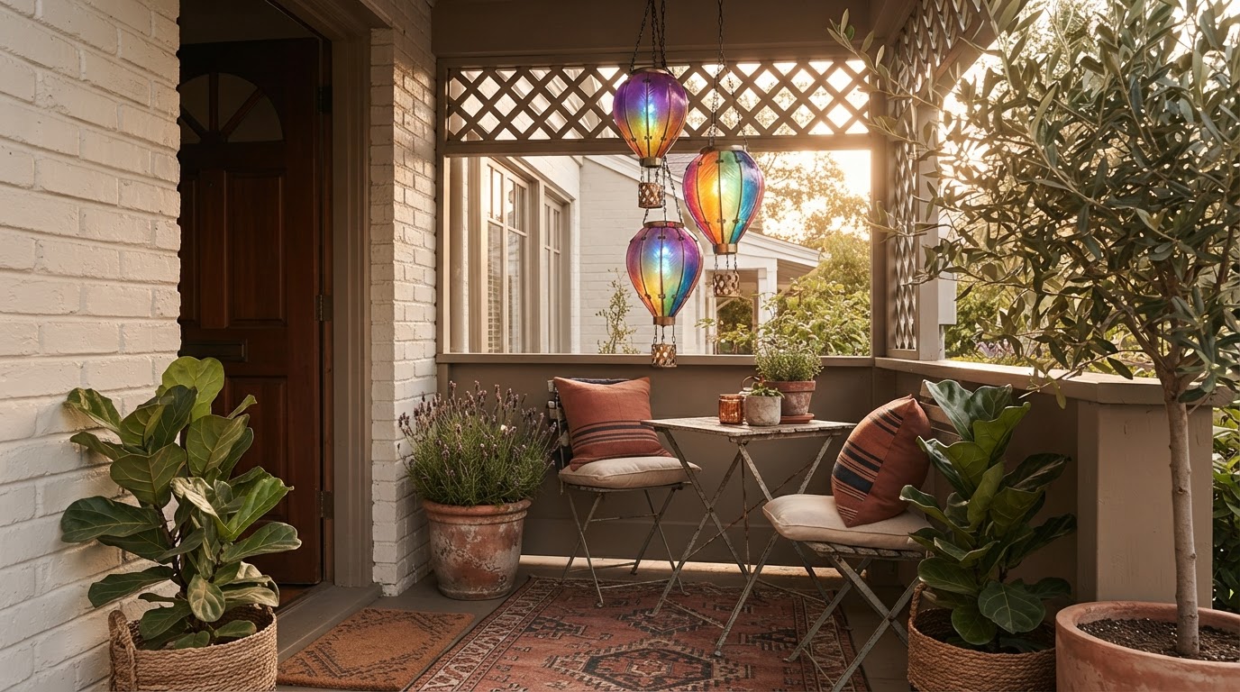 How to Create Ambient Lighting on Small Patios and Porches