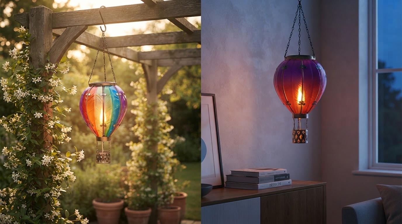 Evaluating the Flickering Flame Solar Balloon Lantern